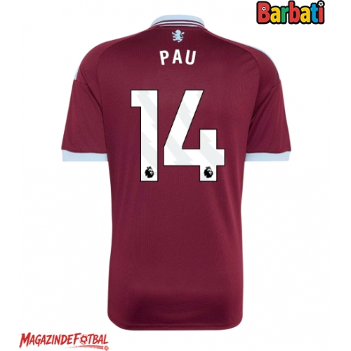 Aston Villa Pau Torres #14 Tricou Fotbal Replică 2026-27 Barbati Acasa Aston Villa Pau Torres #14 Tricou Fotbal Replică 2026-27 Barbati Acasa